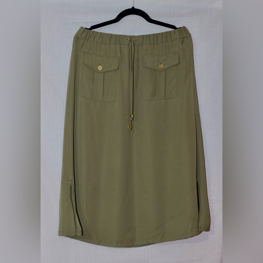 MICHAEL Michael Kors olive green Maxi Skirt